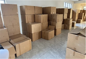 我们的汽车座椅工厂实景——仓库
