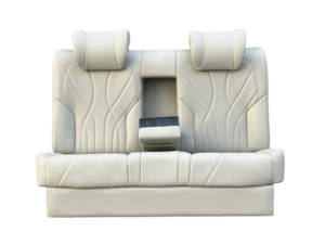 YZ-S01 Asiento de lujo de 2 plazas para conversiones de MPV Elfa — Vista frontal