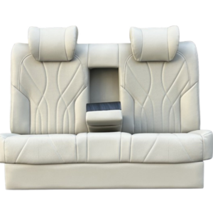 YZ-S01 Asiento de lujo de 2 plazas para conversiones de MPV Elfa — Vista frontal