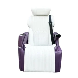 YZ-A08 Premium Captain Chairs Electric Car Aviation Seat for Mercedez-Benz Sprinter — Front View