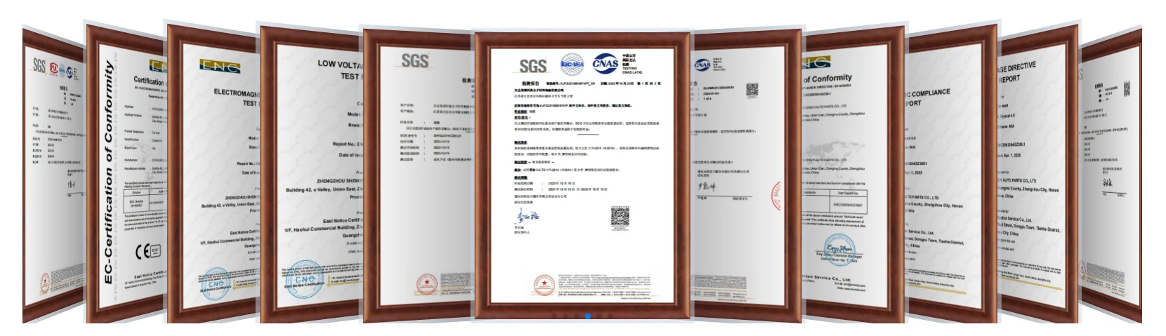 Certificates