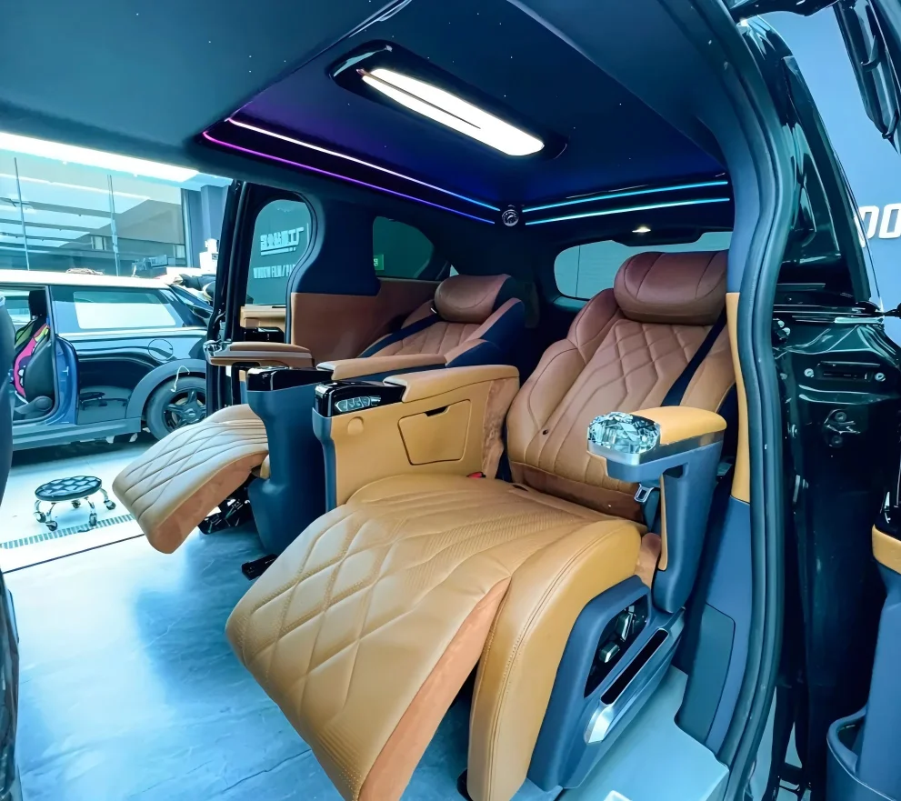 Renderings of the Modified Luxury Aviation Seats in the Sienna