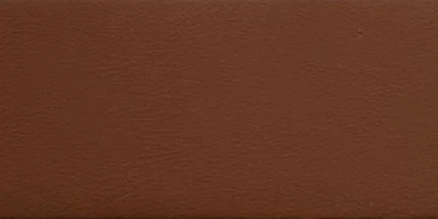 Reddish-brown leather