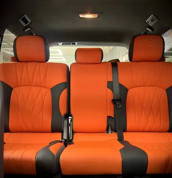 2-Mejora de los asientos de lujo de la fila trasera del Land Cruiser