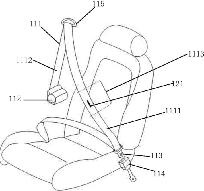 2-Structural design of the safety belt