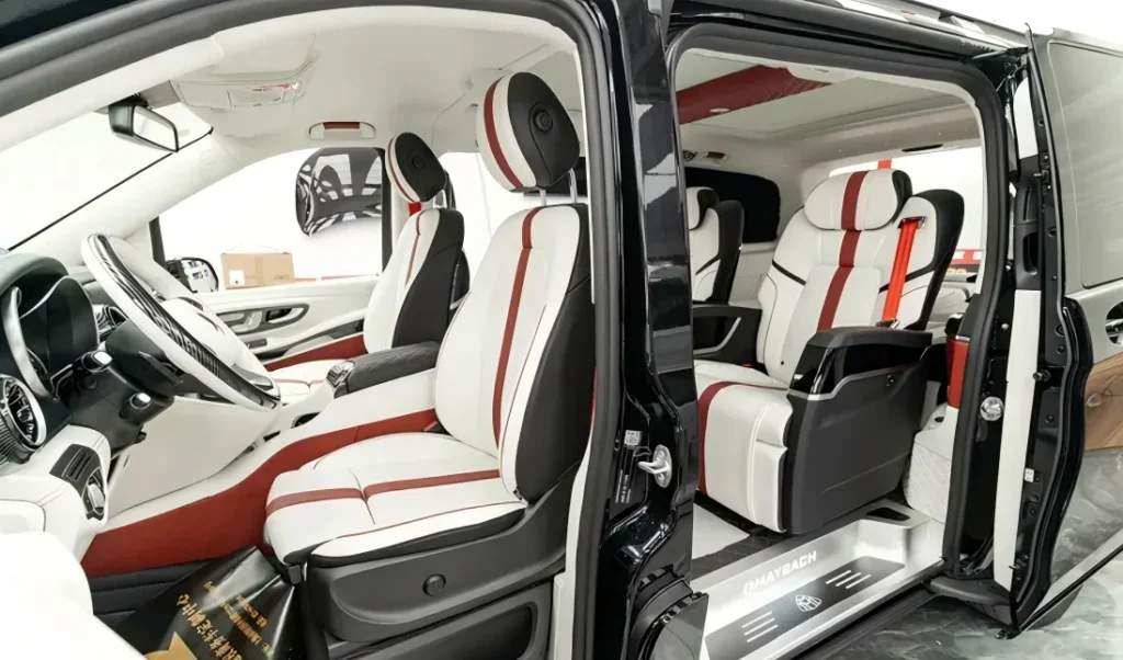 3-Mercedes-Benz V-Class modified with luxury front and rear seats