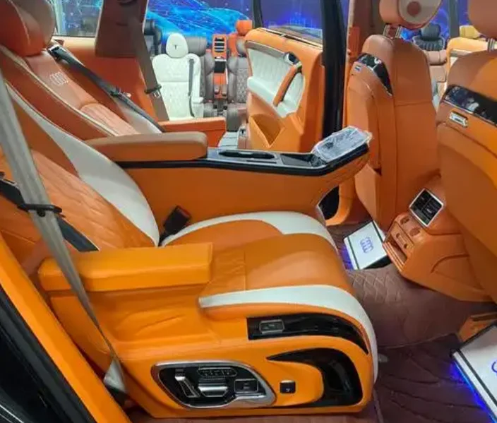 Siège automobile motorisé utilisé dans un projet de modification