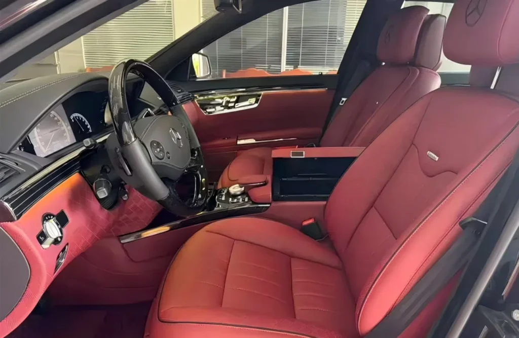 Mercedes Benz S Class Luxury Sedan Modifications Enhancing Luxury with Premium Seats and Interior Trim featured picture