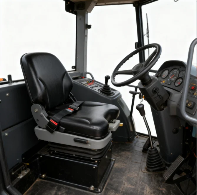 Premium, comfortable non-suspended tractor seat