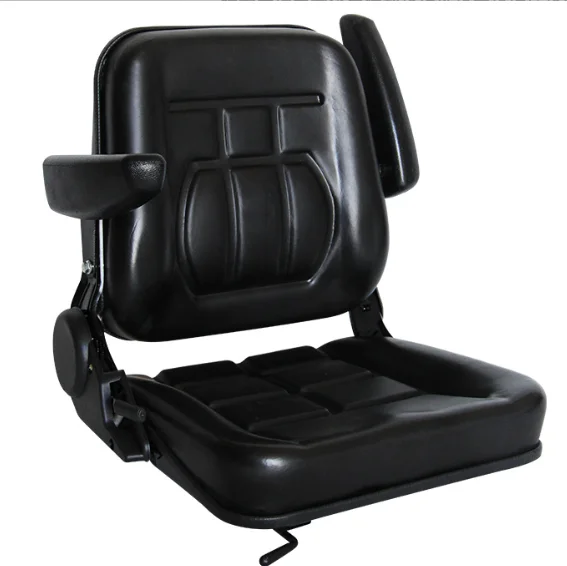 Universal Replacement Seat for Forklifts, Wheel Loaders, Sweepers, Agricultural Tractors, and Excavators